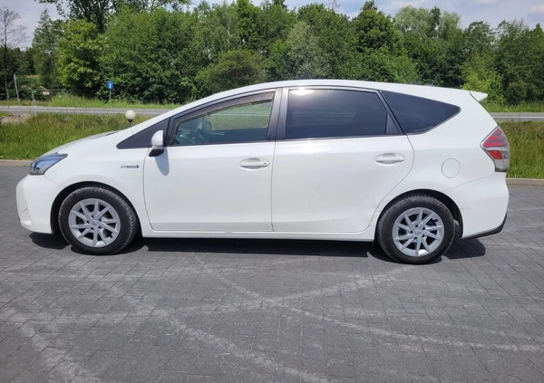 Toyota Prius+ cena 54900 przebieg: 282000, rok produkcji 2016 z Wieliczka małe 277